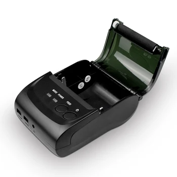 Portatīvā Bluetooth Pos Saņemšanas Siltuma Svītrkodu Printeri 58mm Mini Impressora Termica Mašīna Stampante Portatile Mobilo Tālruni