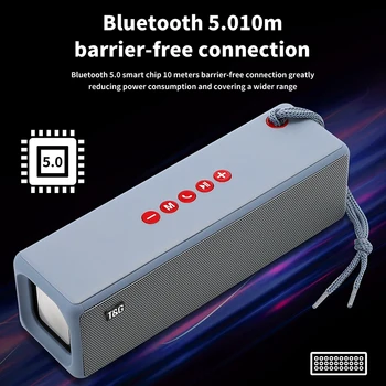 Portatīvā Bluetooth Skaļruņi Augstas Jaudas Soundbar HiFi Subwoofer Datoru Smart Tālrunis, Radio, Mūzikas Centrs, Bezvadu Skaņas Sistēmas