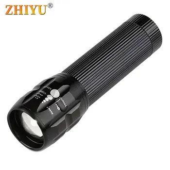 Portatīvā LED Lukturi 3 AAA Baterijas Mini Gaismas Zoomable Tūrisma Velosipēds Āra Izmantot 3 Veidos Lāpu Pārgājienu Lampas, Vairumtirdzniecība