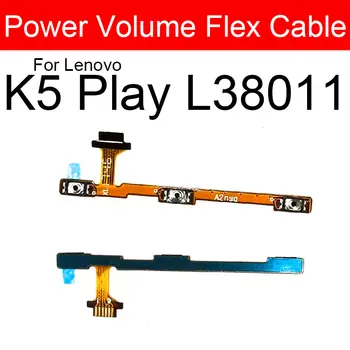 Power On (Flex Cable Lenovo K5 K350T Spēlēt L38011 Pro L38041 K5S L38031 Pārslēgtu Audio Kontroles Maināma Lente Kabeļu Remonts