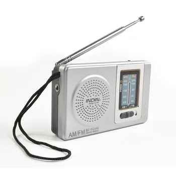 Powered AM/FM Teleskopisko Jaunu Antenu Kabatas Radio Mini Portatīvo Akumulatora Multi-funkciju Iebūvēts skaļrunis Uztvērējs Radio Vecs Vīrietis