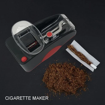 Praktiski Cigarešu Rullēšanas Mašīnu Automātisko Elektrisko Tabakas Dūmu Rullīšu Veidotājs DIY Mājās Smēķēšanas Inžektora Piederumi