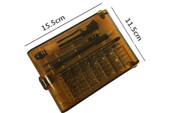 Precizitātes 45 1 Elektronu Torx MIni Magnētiskais Skrūvgriezis Instrumentu Komplekts rokas instrumentiem Komplekts Atvēršanas Remonts Tālruņa Rīki