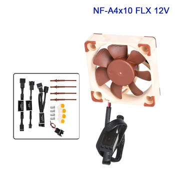Premium Fanu Flammeus NF-A4x10 FLX 12V 4010 Dzesēšanas Ventilatoru 4500 RPM, Dzesētāja 3D Printeri, Radiatoru Ender3/3S Pro 40X40X10mm Sildītājs Torņi