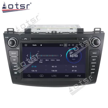 Priekš Mazda 3 Axela 2009. - 2012. Gadam Automašīnu Multimediju Radio Atskaņotājs Stereo Android 10.0 DSP 8 collu IPS Ekrāns Audio GPS Navigācijas vienības vadītājs