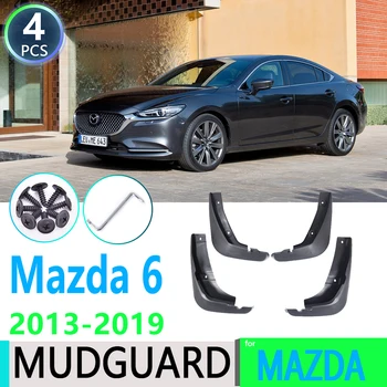Priekš Mazda 6 Atenza GL GJ 2013~2019 2016 2017 2018 Auto Spārnu Mudguard Dubļu Sargi Splash Guard Atloks Auto Piederumi