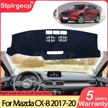 Priekš Mazda CX-8 2017 2018 2019 2020 Anti-Slīdēšanas Paklājiņš Paneļa Vāciņu Pad Saulessargs Dashmat Aizsargātu Paklāja Auto Piederumi Paklāju CX 8