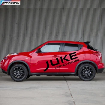 Priekš Nissan Juke Nismo Limited Edition Vinila Decal Auto Stils DIY Pielāgotus Uzlīmes Auto Ķermeņa Durvju Sānu Dekori Uzlīme