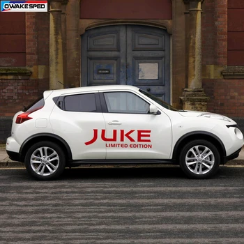 Priekš Nissan Juke Nismo Limited Edition Vinila Decal Auto Stils DIY Pielāgotus Uzlīmes Auto Ķermeņa Durvju Sānu Dekori Uzlīme