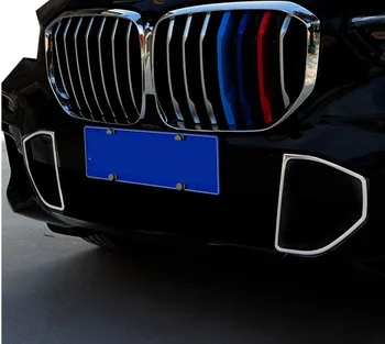 Priekšējais Bamperis Vents BMW X5 G05 M SPORT 2019 2020 Priekšējā Bufera Gaisa plūsmas Sadalītāji nerūsējošā tērauda