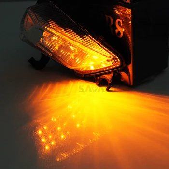 Priekšējie LED Pagrieziena gaismas Indikators KAWASAKI Z1000SX NINJA 1000/R 2011 12 13 14 15 Līdz 2016. Motociklu Piederumi Gaismas Blinker