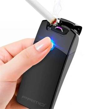 PRIMO, Metāla Impulsa Loka USB Uzlādes Vieglāks Pretvēja Elektronisko Cigarešu Šķiltavas Smēķēšanas Flameless Elektriskā Plazmas Šķiltavas