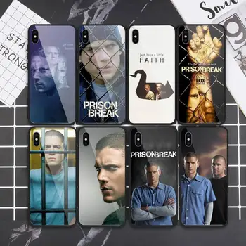 Prison Break Telefonu Gadījumā Rūdīts stikls iphone 6S 6 7 8 plus X XS XR 11 12 mini PRO, MAX