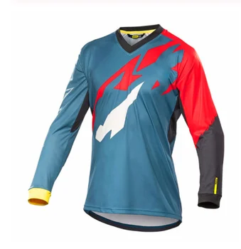 Pro team 2020 Vīrieši ar garām Piedurknēm Lejup Jersey MTB Velosipēds T-krekls Velosipēdu Krekls Vienotu Velo Apģērbs Motociklu Drēbes Ātri sauss