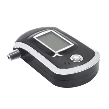 Profesionālo Digitālo Elpas Alkohola Testeris elpas analizatoru Puses-tur ar LCD Dispaly ar 5 Mikrofoni, kas NE-6000 Karstā Pārdošanas