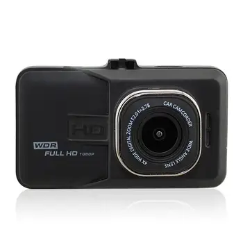 Profesionālās Full HD 1080P 3 Collu 120 Grādu Leņķī Automašīnas Kameras Kustības detektors Nakts Redzamības G Sensoru AV-Out, HDMI, USB2.0 Micro SD