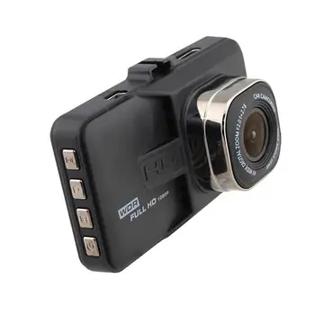 Profesionālās Full HD 1080P 3 Collu 120 Grādu Leņķī Automašīnas Kameras Kustības detektors Nakts Redzamības G Sensoru AV-Out, HDMI, USB2.0 Micro SD