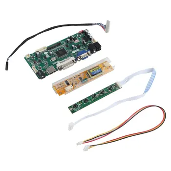 Profesionālās M. NT68676.2.A HDMI, DVI, VGA Audio LCD LED Ekrānu Kontrolieris Valdes DIY Ekrāna Monitora Komplekts Komplekts