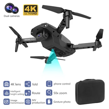 Profesionālās Mini Gps, WIFI, HD (4k Dūkoņa Ar Kameras Augstums Režīmā Hold Salokāms RC Lidmašīnu Helikopteru Pro Dron Rotaļlietas Quadcopter Drones