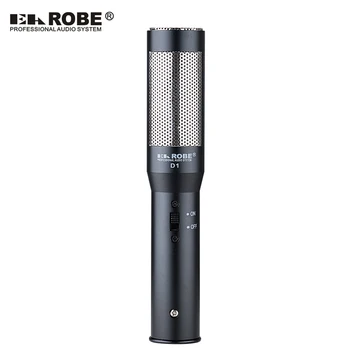 Profesionālās skatuves EAROBE D1 koris kondensatora mikrofons ierakstīšanas mikrofons ilgā attālums Jutīga augstas precizitātes