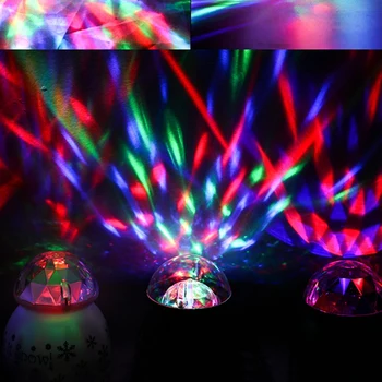 Projekcijas Lampa Krāsains Rotējošo Nakts Gaisma Spin Zvaigžņotām Debesīm Bērniem Bērniem Bērnu Miega Romantiska LED USB Projekcijas Lampas