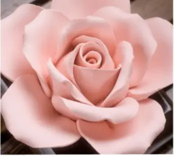 PRZY Camellia 3D Veidnes Lotus Ziepes Pelējuma Jasmīns Silikona Rožu Ziedi, Sveces Aromāts Pelējuma, ar rokām Darinātas Ziepes Pieņemšanas Veidnes silikagela