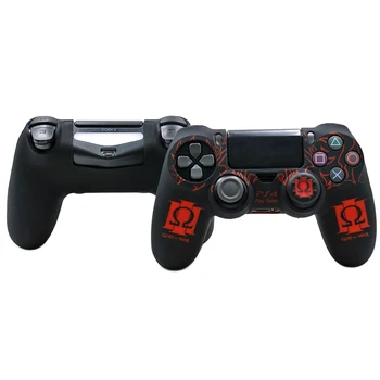PS4/Slim/Pro Bezvadu Kontrolieris Modelis Silikona Aizsardzības Gadījumā, Ādas Sony Playstation 4 PS4 Kontrolieris ar Thumbstick Klp