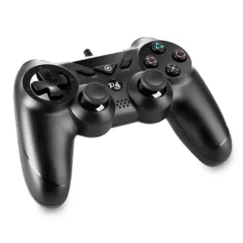 PS4 Vadu Kontrolieris Spēle Kontrolieris Vibrācijas Kontrolieris Sony PS4 vadu gamepad Gamepad Video Spēli USB Kursorsviru Kontrolieris