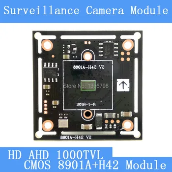 PU'Aimetis HD Color CMOS 1000TVL AHD Kameras Modulis Novērošanas Kameras 8901A+H42 PCB Kuģa PAL / NTSC pēc Izvēles