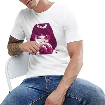Pulp Fiction T Krekls ar Klasisku Apaļo Kakla Jauns Dizains Unisex Bezmaksas Piegāde ar MUMS, Izmērs S-6XL Liela Izmēra Tee Krekls