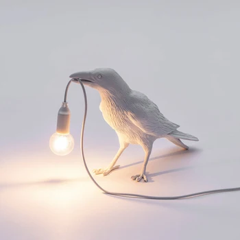 Putnu Lampas LED Ziemeļu Sienas Lampas itālijas Seletti Putnu Sienas lampas Mājas Dzīvojamā Istabā, Guļamistabā, Mājas Putnu Gaismas Sienas Gaismas ķermenis