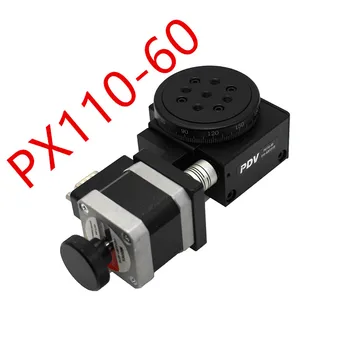 PX110-60 Elektriskie Rotācijas Galda 360 Grādu Leņķa Regulators Rotācijas Galda Indeksēšanas Plāksne, Leņķis, Diska