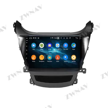 PX6 4+64G Android 10.0 Auto Multimediju Atskaņotāju Hyundai Elantra. - 2016. gada, GPS Navi, Radio navi stereo IPS skārienjutīgais ekrāns, galvas vienības