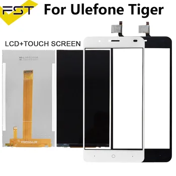 Pārbaudīts, UleFone Tiger LCD Displejs ar Touch Screen Digitizer par UleFone Tiger LCD Stikla Panelis Sensoru Rezerves Daļas