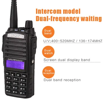 Pārdošanā 2gab auto walkie radioraidītāji un uztvērēji, kas ar FM Vox mobilā cb radio uhf skeneris policijas walky talky profesionālās baofeng uv-82 uv 82