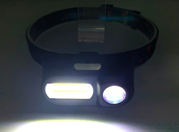 Pārnēsājams Mini XPE+COB LED Lukturis USB Lādējamu Lukturīti Laternu Q5 Galvas Lampas Lāpu Āra Kempings Lukturu Lampiņu