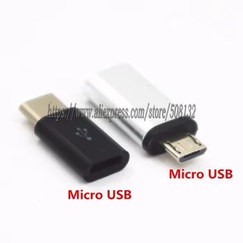 Pārveidotājs USB Type-C MicroUSB Adapter meklēt siltuma Konversijas virzienā