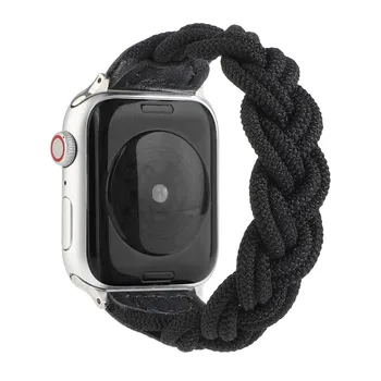 Pīts Elastīgu Watchbands Apple Skatīties SE 6 5 4 3 2 1 Krāsains Mīksts Skatīties Siksnu iWatch 44mm 40 42 38mm ir 2021. Jauns Dizains
