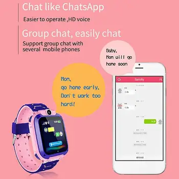 Q12 Bērnu Smart Watch SOS Tālruni, Skatīties Smartwatch, Lai Bērni Uzņemtu Foto Ūdensizturīgs IP67 Bērniem Dāvanu IOS Android