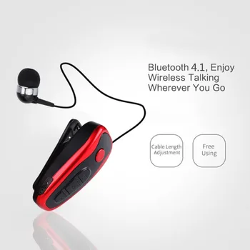 Q7 Bezvadu Bluetooth4.1 Austiņas Vibrējošais Signāls Valkāt Klipu Austiņas Karstā #261493