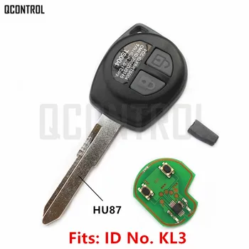 QCONTROL Auto Remote Key Fit SUZUKI SWIFT SX4 ALTO VITARA IGNIS JIMNY Splash 433MHz ID46 Chip