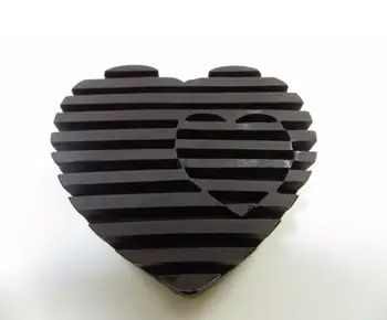 QT0071 Mīlestība Kores Ziepes Pelējuma sirds formas Ziepes Pelējuma Silikona veidnes sveču veidnes šokolādes pelējuma silikona pomādes māla veidnes
