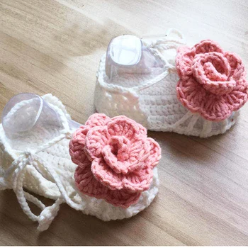 QYFLYXUE Stereoskopiskās rozā ziedu sandales baby toddler kurpes dārza kurpes