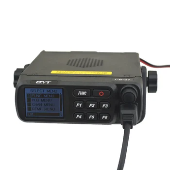 QYT CB-27 CITIZEN BAND VISAS Eiropas MULTI-NORMAS Mobilā CB radio, Mobilā CB Radiostacija AM/FM 12/24 4Watts 26.965-27.405 MHz