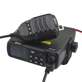 QYT CB-27 CITIZEN BAND VISAS Eiropas MULTI-NORMAS Mobilā CB radio, Mobilā CB Radiostacija AM/FM 12/24 4Watts 26.965-27.405 MHz