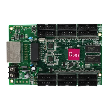 R501 HD-R501 led ekrānu saņem karte HD video pilnā krāsu (darbs kopā ar C10,C30,A30,A601,A602) nosūtīšanas kartes un spēlētāju aile)