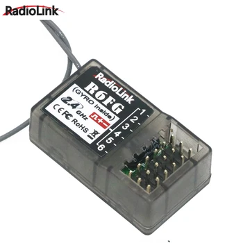 Radiolink R6FG 2.4 GHz 6 Kanālu FHSS Uztvērējs Radio Kontroles Sistēma Žiroskopu Neatņemama Par RC4GS/RC3S/RC4G/T8FB Raidītājs