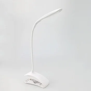 Radošu Jauno Eksotisko Lukturi Ar Touch 3 Režīmi LED Galda Lampa Klipu Lasīšanas Lampas Galda Lasījumā