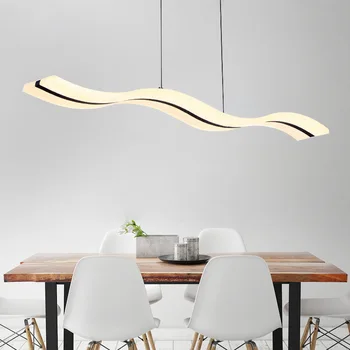 Radošā LED Pendant gaismas Vienkāršu mūsdienu Kritums Foajē Ziemeļeiropas Greznas griestu lampas Dzīves Karājas Lampas Virtuves