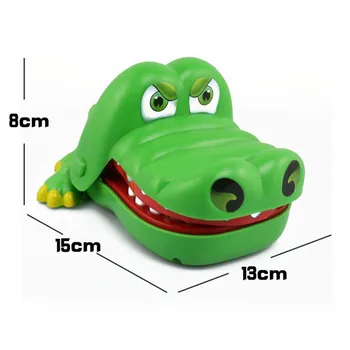 Radošā Mutē Zobu Aligators Puses, Bērnu Rotaļlietas, Ģimenes Spēles, Klasiskās Nokošana Puses Krokodils Spēlē -17 M09